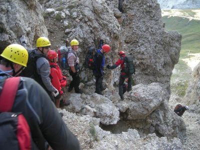 023-Im Maximiliansteig - Abstieg zur Tierser-Alpl-Huette